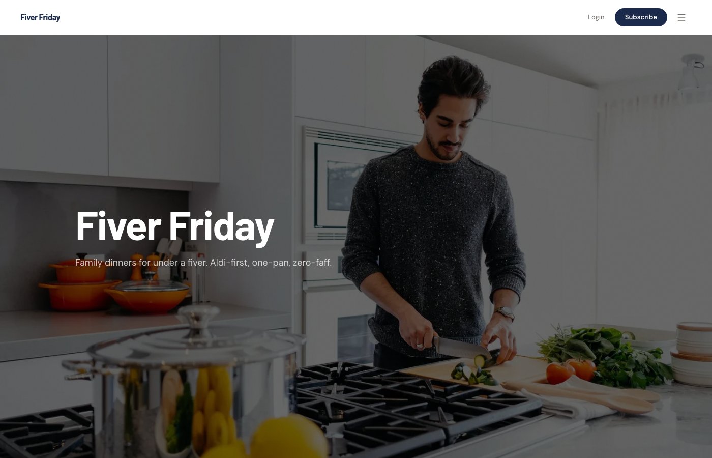 Fiver Friday preview