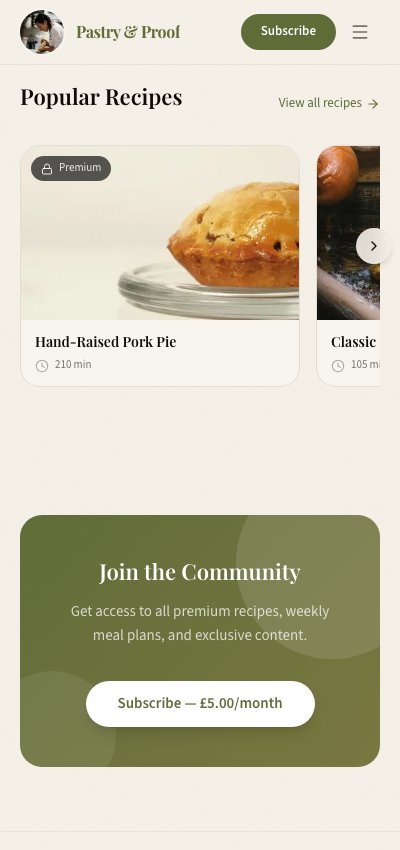 Pastry & Proof preview