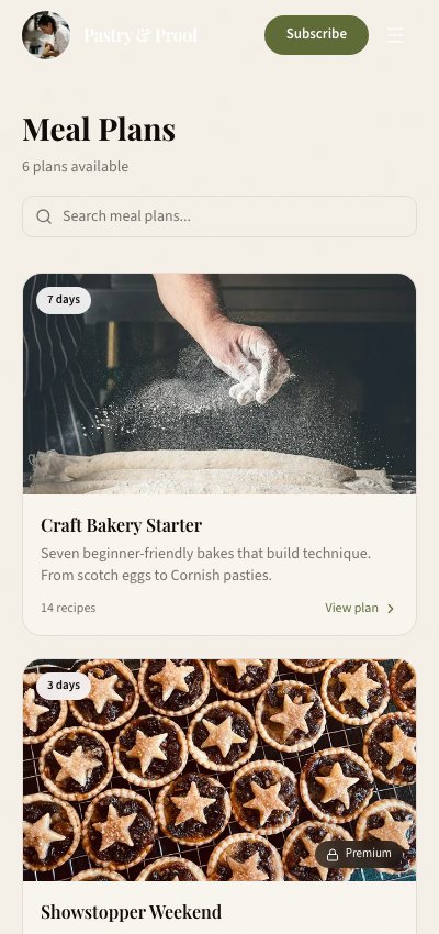 Pastry & Proof preview