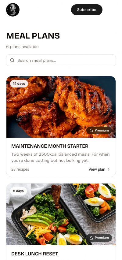 The Strength Kitchen preview