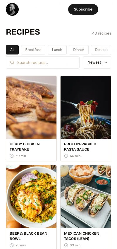 The Strength Kitchen preview