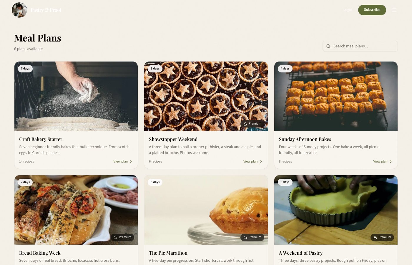 Pastry & Proof preview